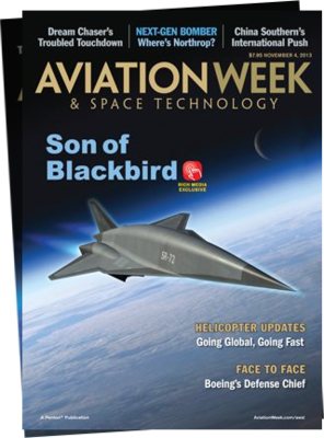 Couverture Aviation Week and Space Technology