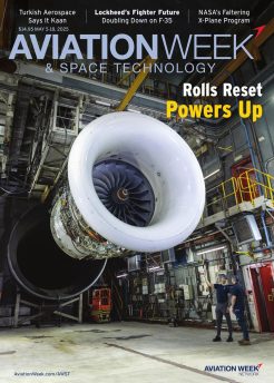 Couverture Aviation Week and Space Technology