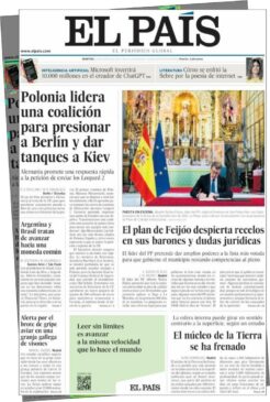 Couverture EL PAIS