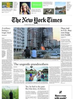Couverture International New York Times